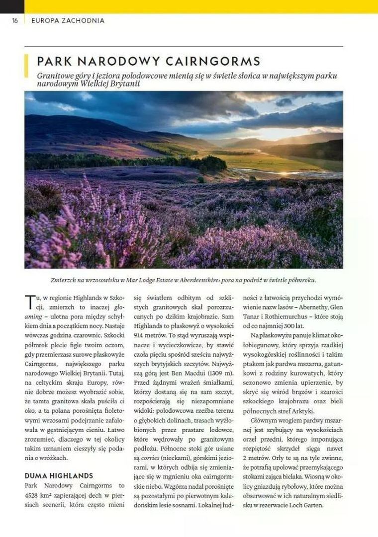 National Geographic. Parki narodowe Europy