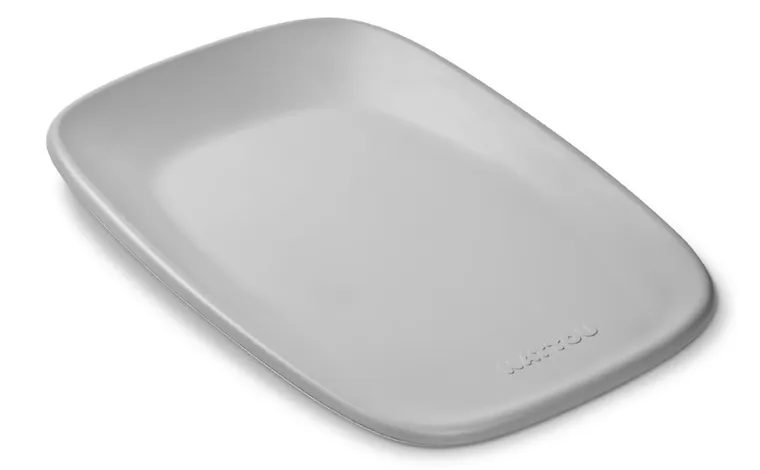 Nattou, Softy, miękka mata do przewijania bez BPA, Grey, 50-70 cm