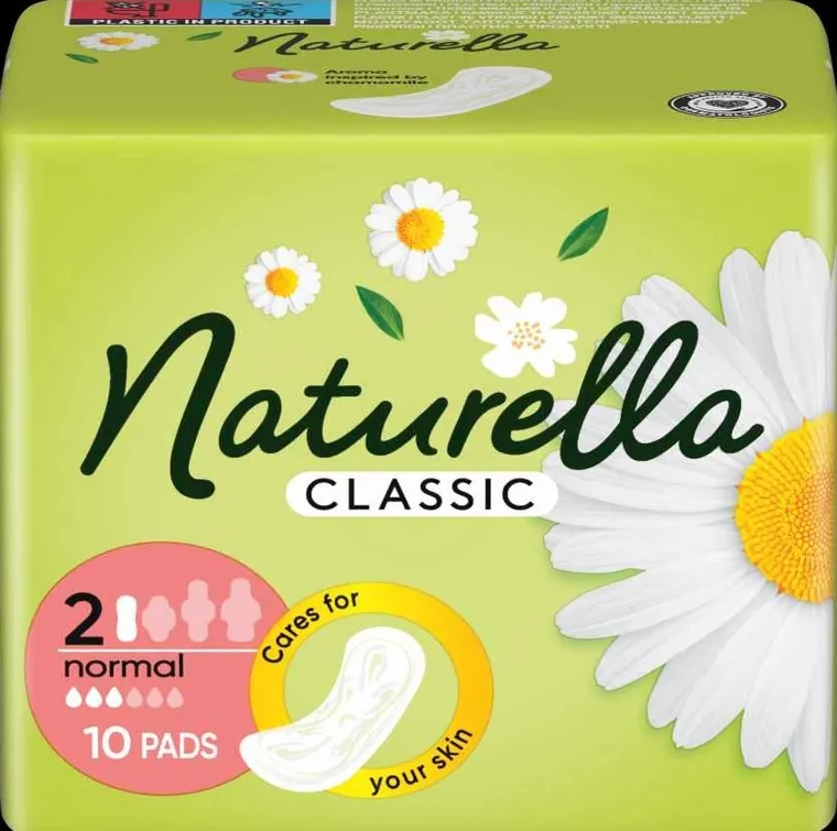 Naturella, Classic Normal Camomile, podpaski, 10 szt.