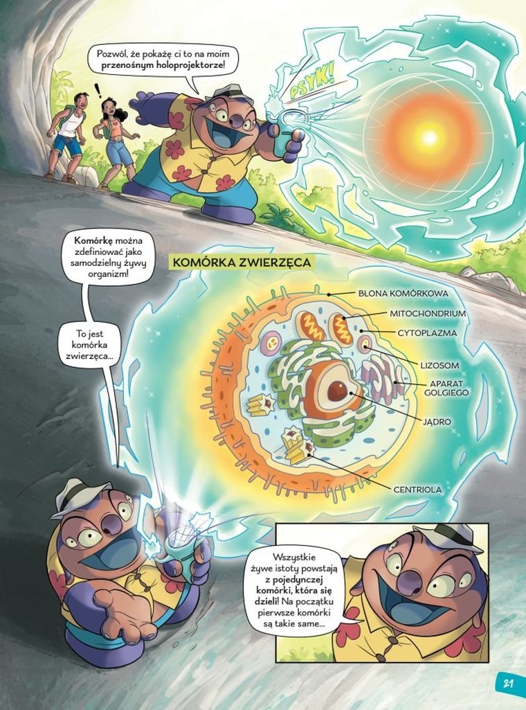 Nauka z komiksem. Genetyka i ewolucja. Tom 1. Życie