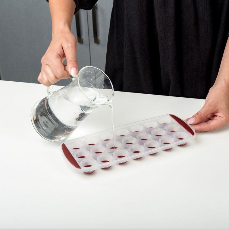 Nava, foremka do 21 kostek lodu, z silikonowym dnem