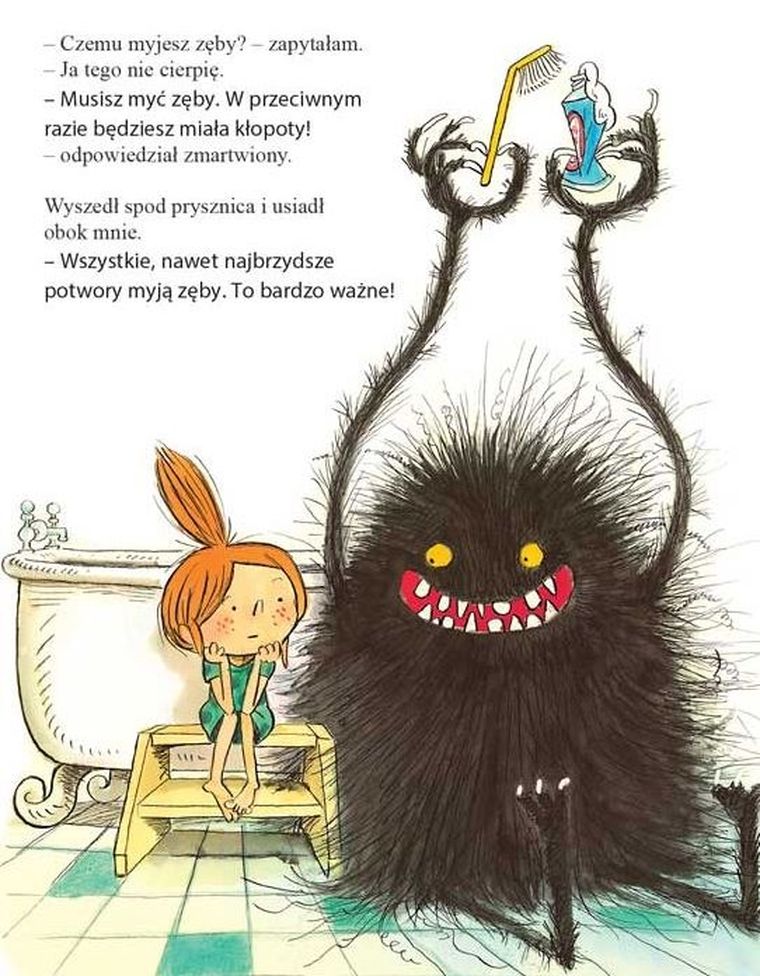 Nawet potwory myją zęby