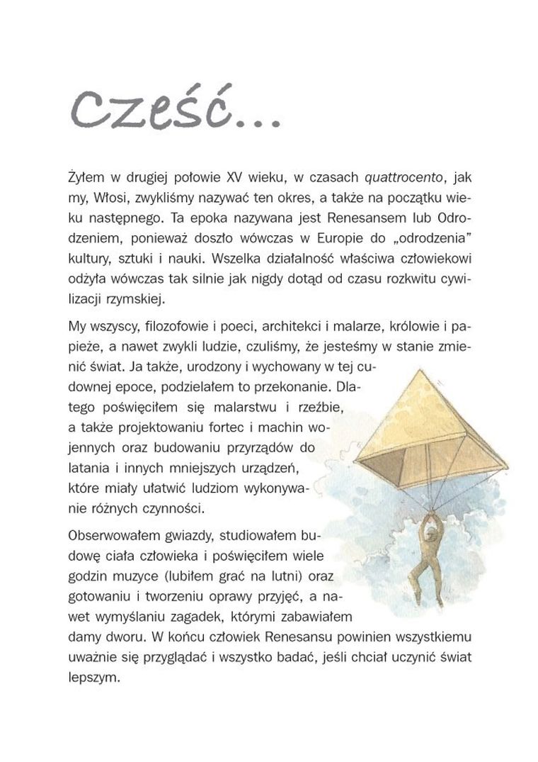 Nazywam sie Leonardo da Vinci