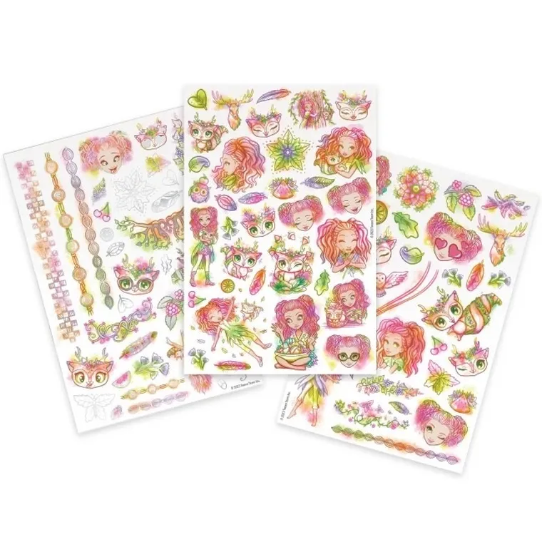 Nebulous Stars, Hazelia, tatuaże dla dzieci, 3 rodzaje