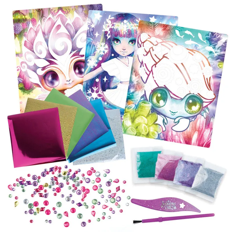 Nebulous Stars, Marinia, album do scrapbookingu z folią i brokatem