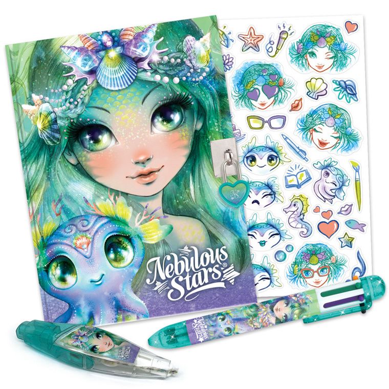 Nebulous Stars, Marinia, pamiętnik na kłódkę z aplikatorem wzorów