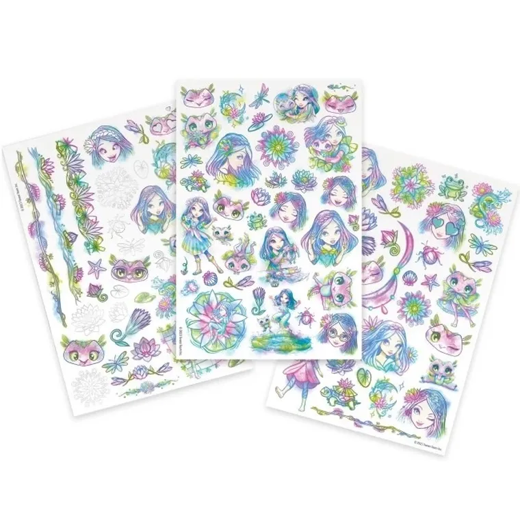 Nebulous Stars, Nenuphia, tatuaże dla dzieci, 3 rodzaje