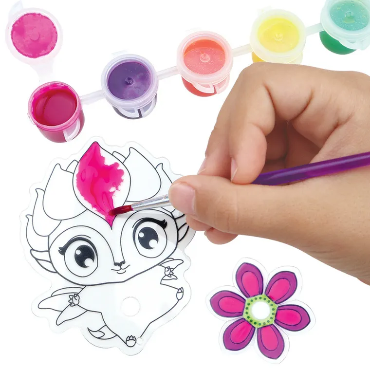 Nebulous Stars, witraż na okno do malowania, 3 szt.