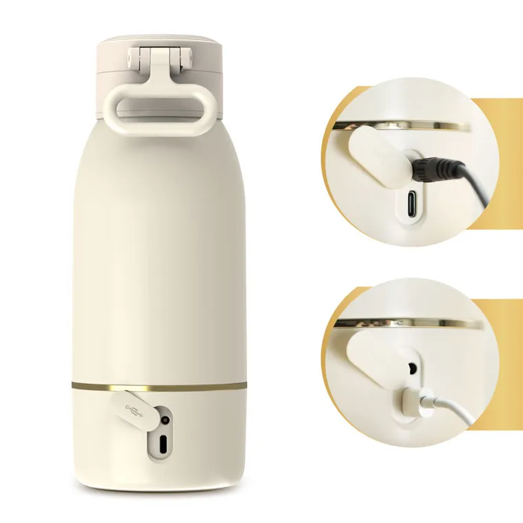 Neno, Savia, przenośny podgrzewacz, beżowy, 500 ml