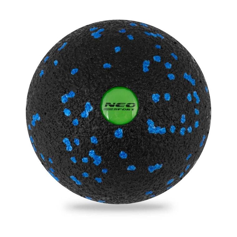 Neo-Sport, piłka do masażu i fitness, czarno-niebieska