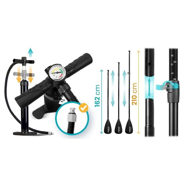 Neo-Sport, Reefbreak, deska SUP, 350-81-15 cm