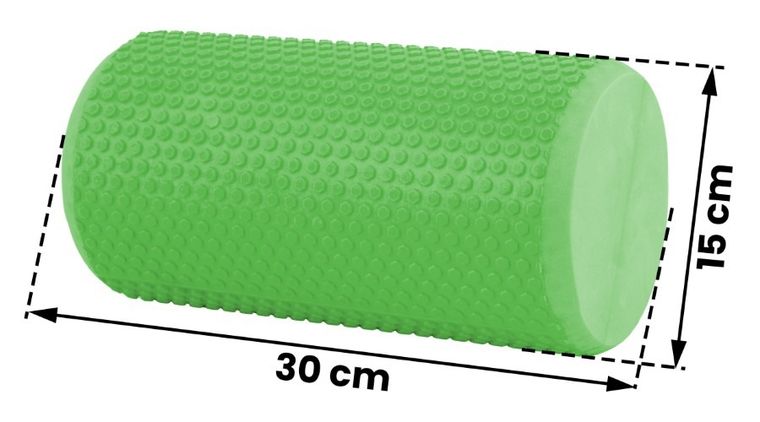 Neo-Sport, Roller wałek do ćwiczeń EVA NS-963 zielony