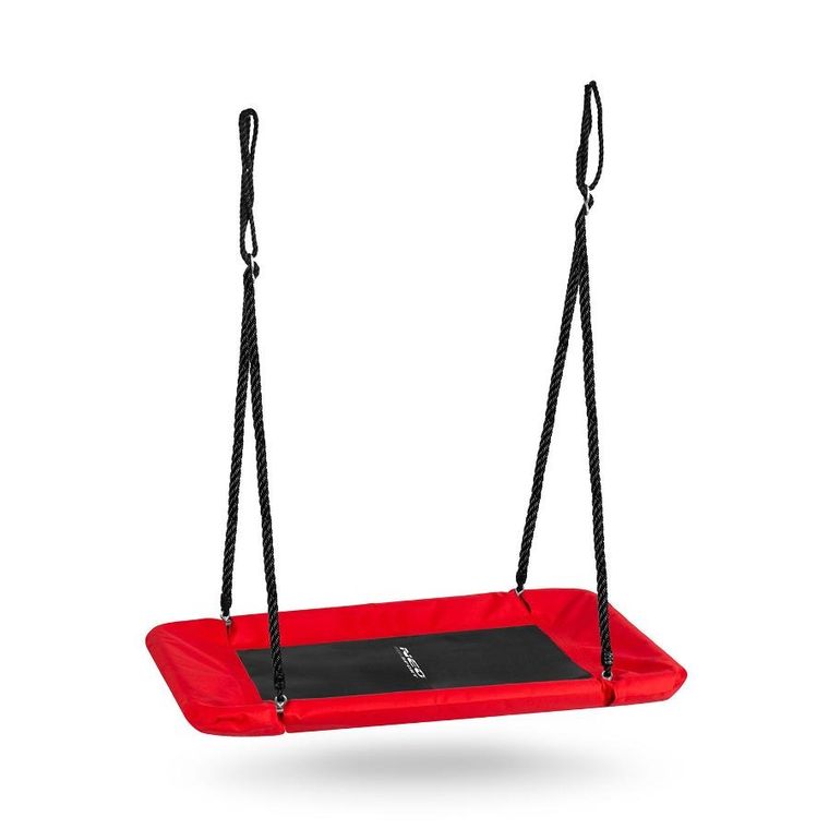 Neo-Sport, Swingo, huśtawka bocianie gniazdo prostokątna, 110-70 cm