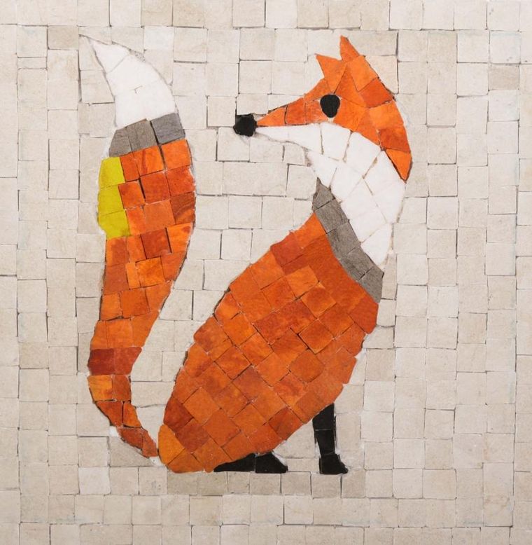 Neptune Mosaic, Lisek, mozaika