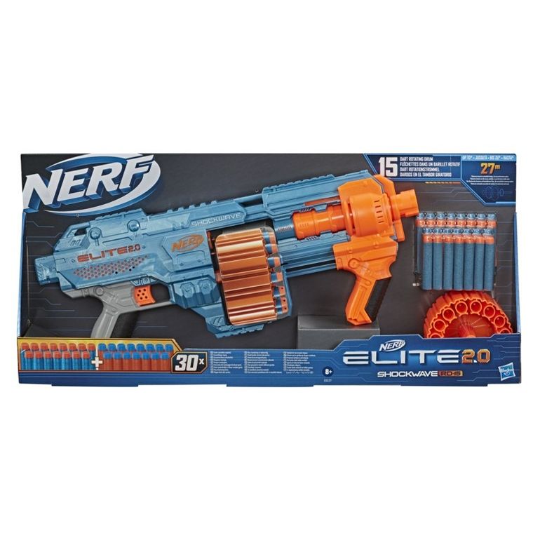 Nerf Elite 2.0, Shockwave, wyrzutnia i 30 strzałek