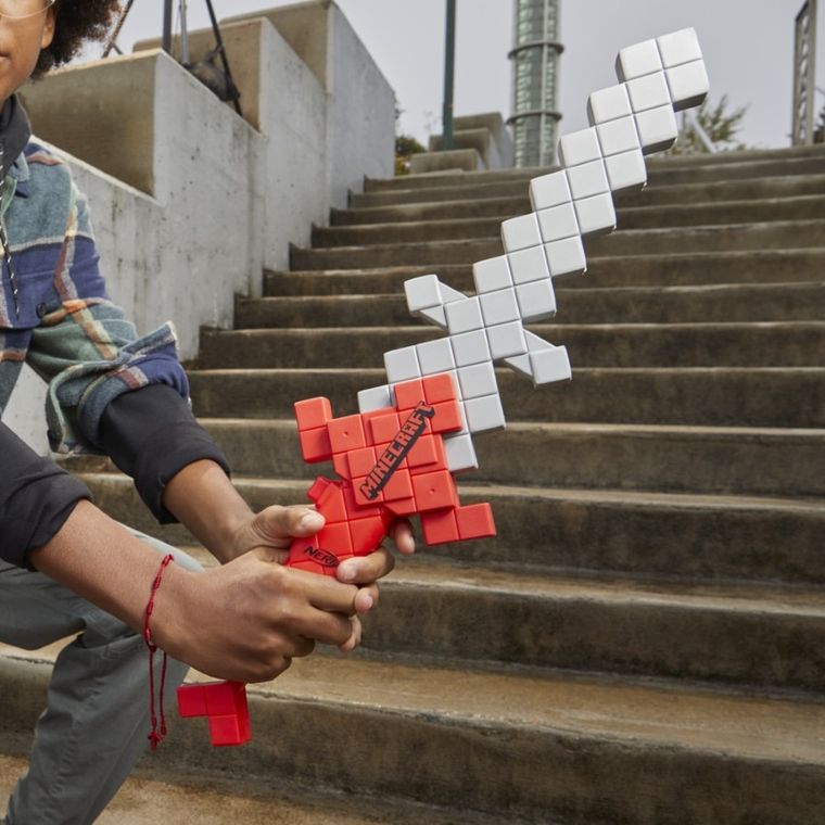 Nerf Minecraft, Heartstealer, miecz wyrzutnia i 4 strzałki