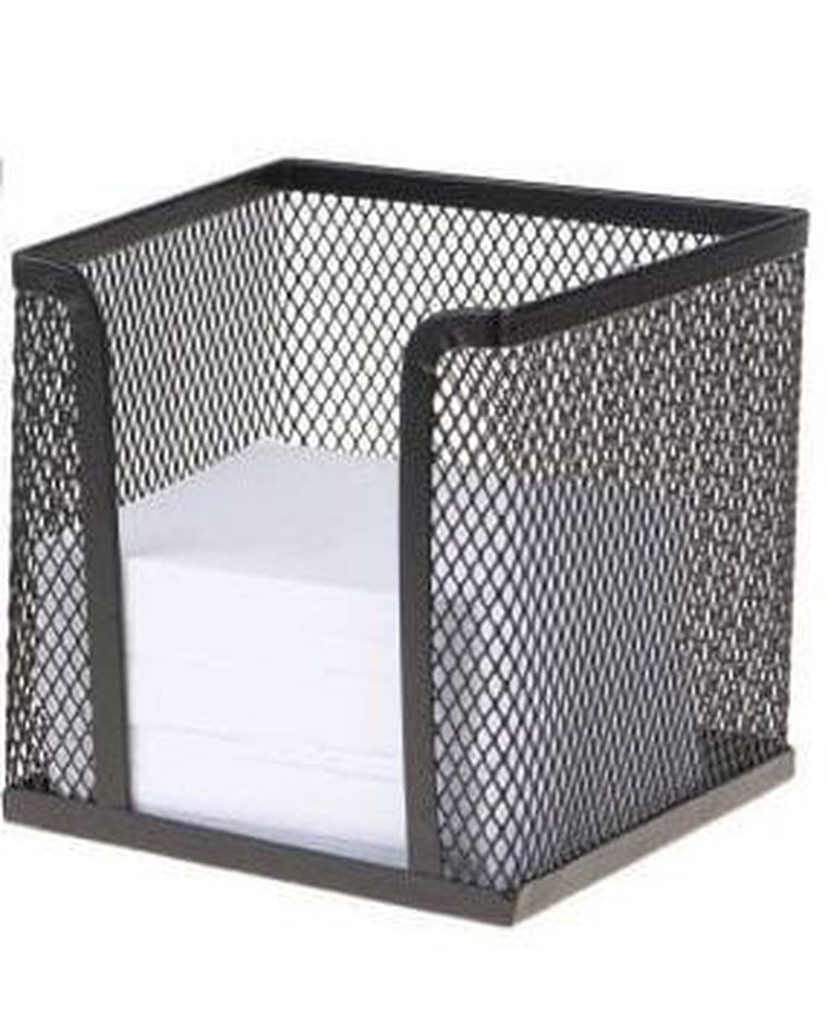 Net, pojemnik na karteczki, czarny