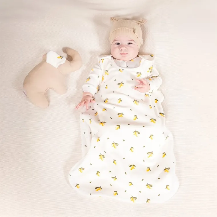 Nicol, Cytrynki, niemowlęcy śpiworek, nieocieplany, 0-3 m