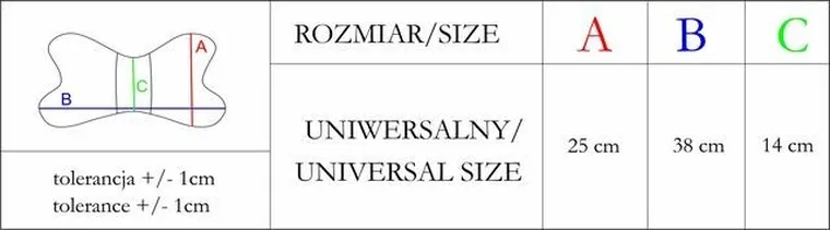 Nicol, Misie i Owieczki, poduszka antywstrząsowa, motylek