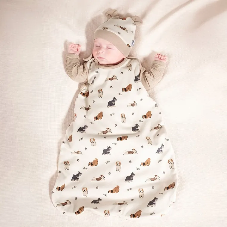 Nicol, Pieski, niemowlęcy śpiworek, nieocieplany, 0-3 m