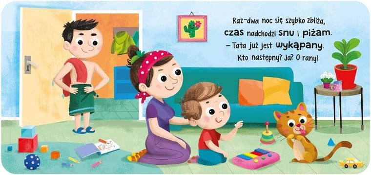 Nie boję się kąpieli! Mamo, tato, co wy na to?