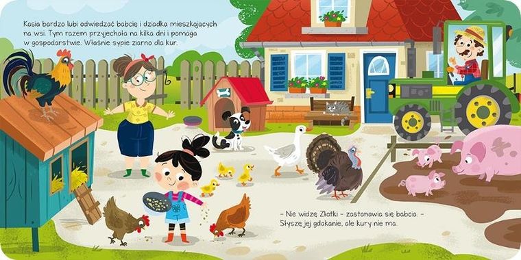 Niezwykły dzień... Na wsi. Książeczka z dźwiękiem