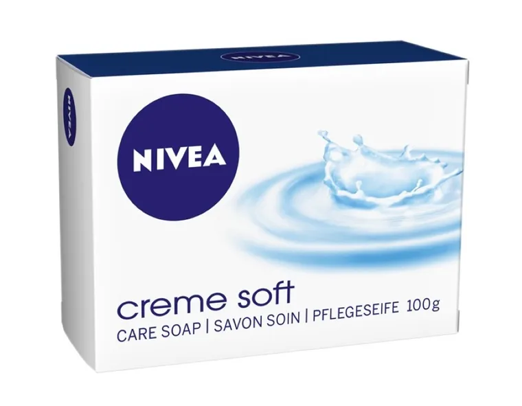Nivea, Creme Soft, mydło w kostce, 100g