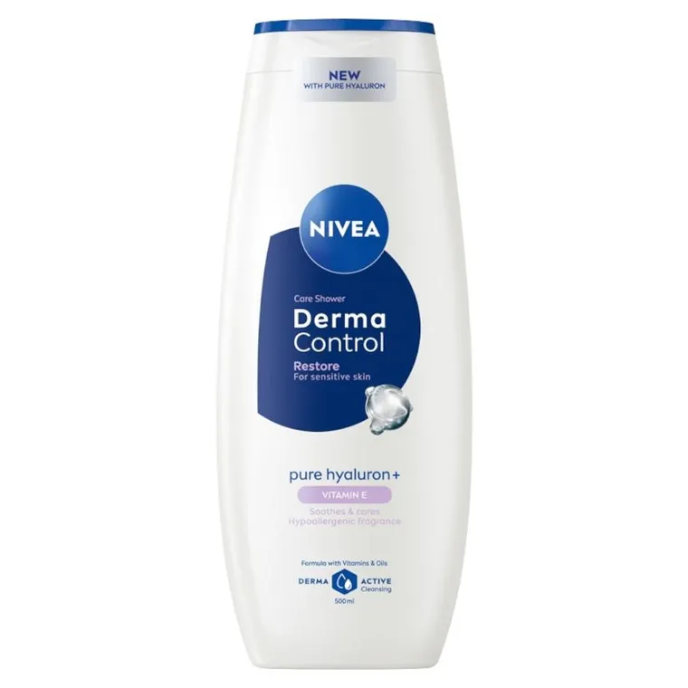 Nivea, Derma Control Restore, żel pod prysznic, 500 ml