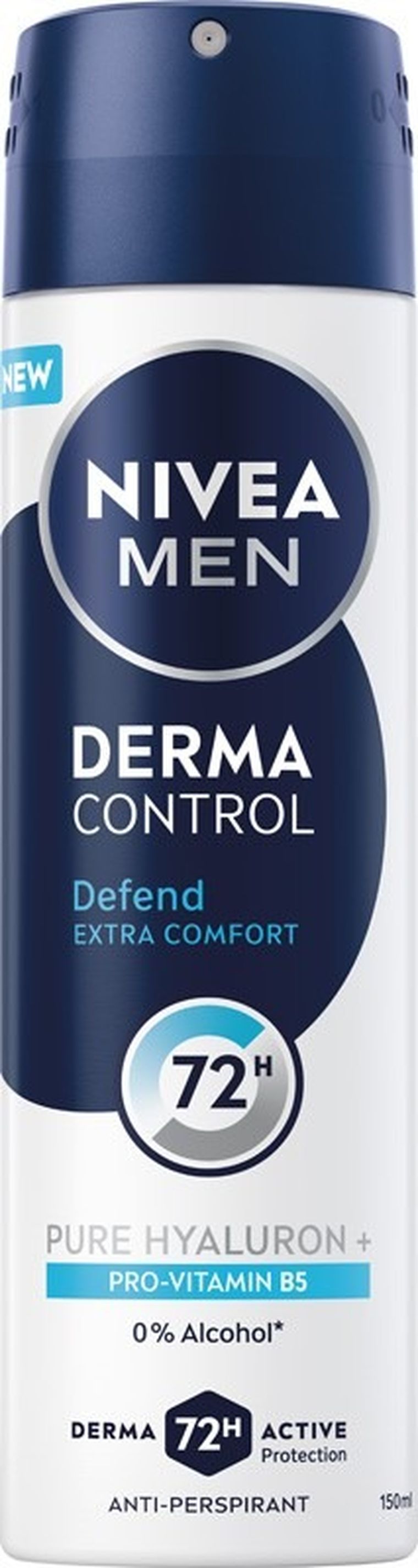 Nivea, Men Derma Control Defend, antyperspirant, spray, 150 ml