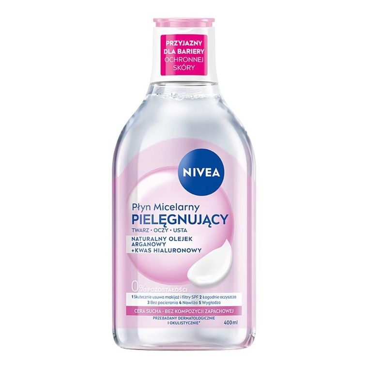 Nivea, płyn micelarny do demakijażu 5w1, 400 ml