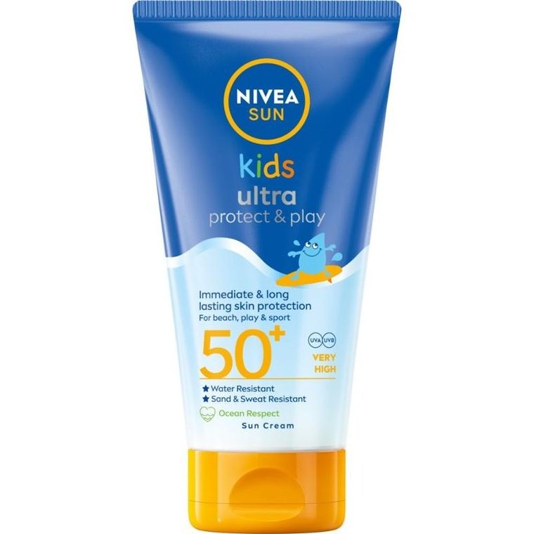 Nivea sun kids, balsam ochronny na słońce dla dzieci ultra protect&play spf50+, 150 ml