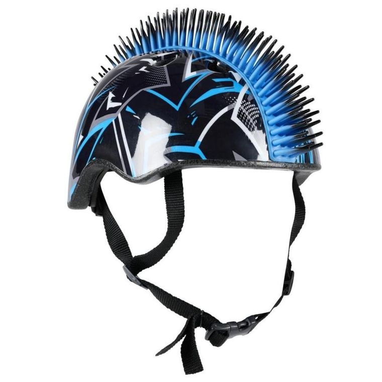 No Fear, mohawk, kask ochronny, black/blue, rozmiar 48-52 cm