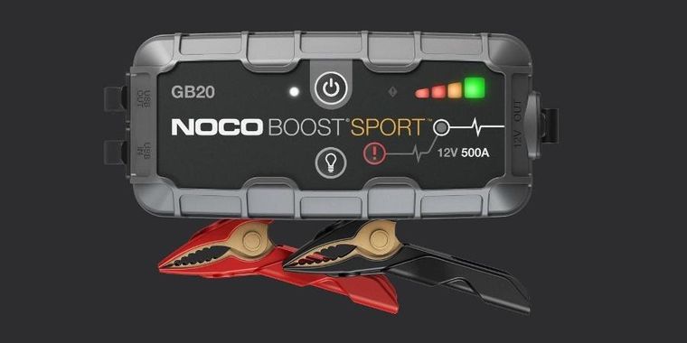 Noco, GB20 Boost, powerbank, 12V, 500A, Jump Starter