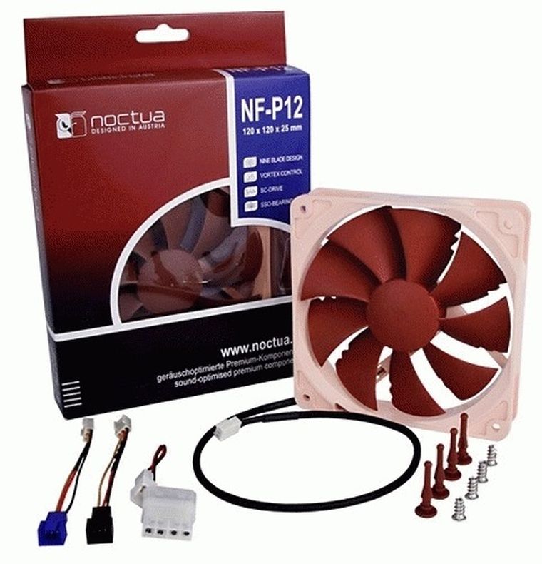 Noctua, Redux, wentylator, 120mm, NF-P12
