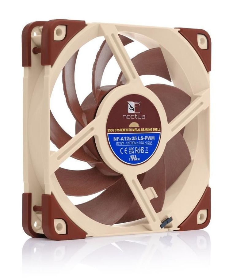 Noctua, wentylator, NF-A12X25 LS-PWM Sterrox