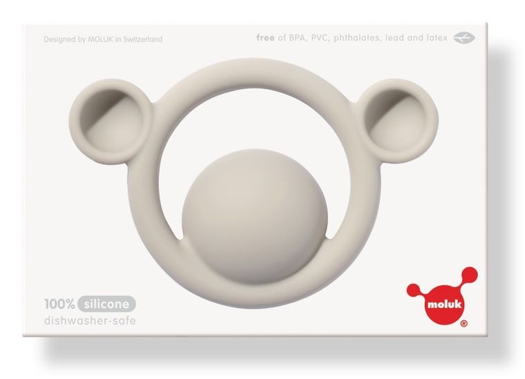 Nogi, gryzak, beżowy