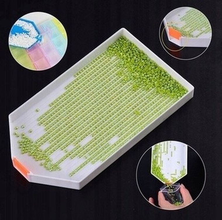 Norimpex, diamentowa mozaika, Sowy białe