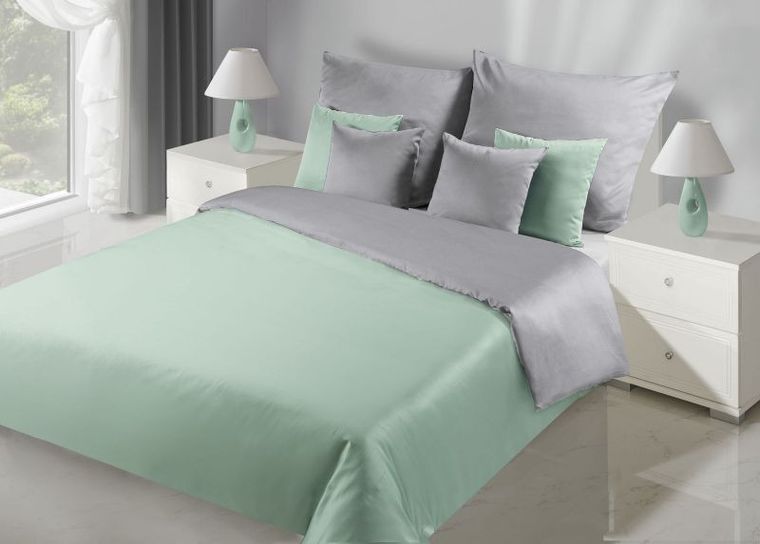 Nova 3, pościel gładka z wysokiej jakości bawełny, 220-200 cm