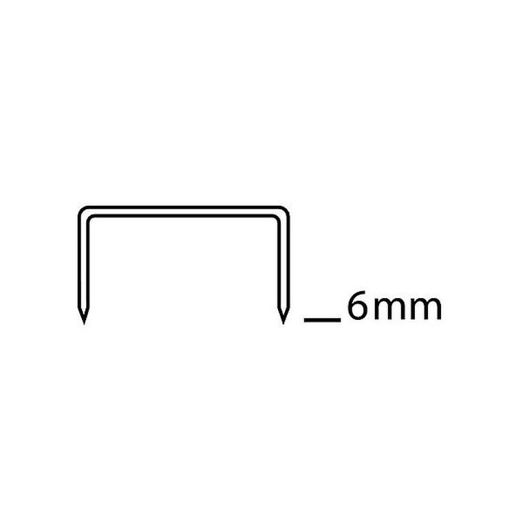 Novus, zszywki, 24/6, 1000 szt.