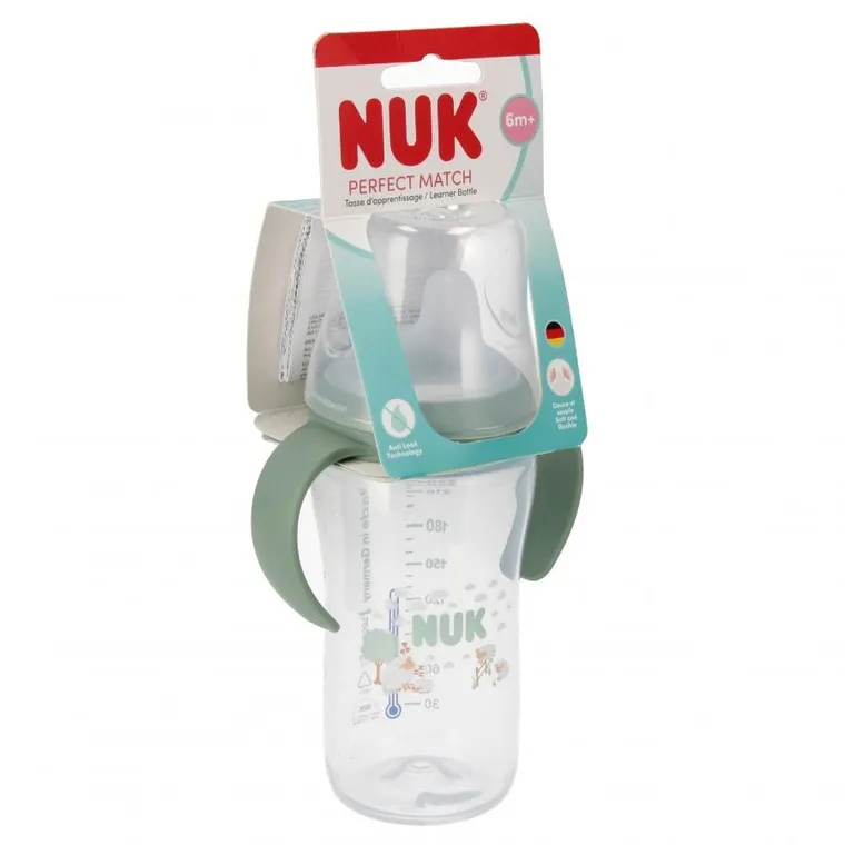 Nuk, butelka do nauki picia, owca, 260 ml