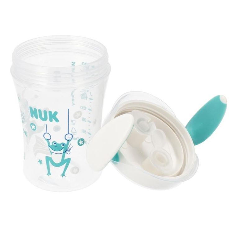 Nuk, Evo Trainer Cup, kubek niekapek, 6m+, zielony, 230 ml