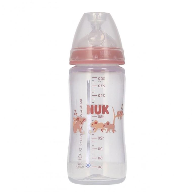 Nuk, First Choice, butelka, 3m+, koala, 300 ml