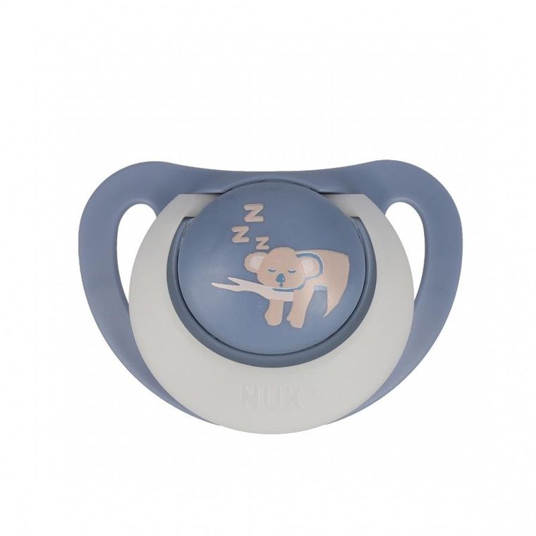 Nuk, First Choice, smoczek uspokajający, hipopotam i koala, 6-18m, 2 szt.