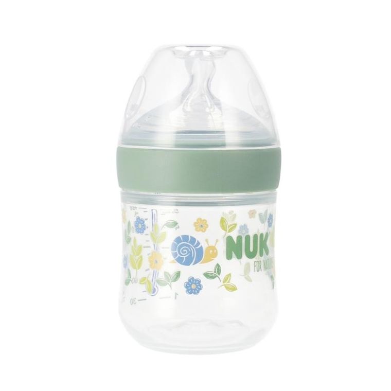 Nuk, For Nature, butelka, 0-6m, zielona, 150 ml