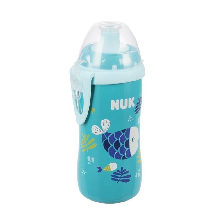 Nuk, Junior Cup, kubek, 18m+, niebieski, 300 ml