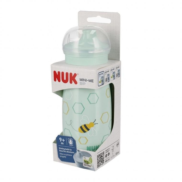 Nuk, Mini-Me, Sip, kubek, 9m+, turkusowy, 300 ml