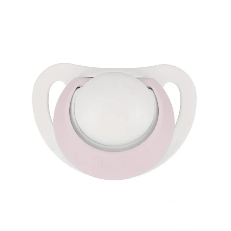 Nuk, Star, smoczek uspokajający, różowy, 0-6m