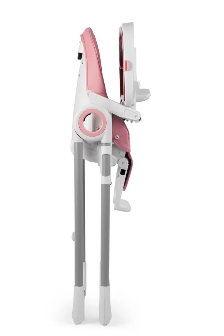 Nukido, Belo, krzesełko do karmienia ze stolikiem, różowe