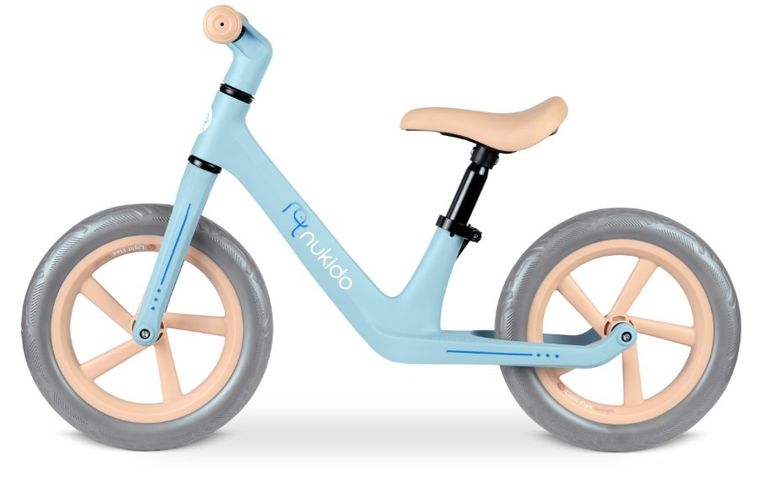 Nukido, Light Flee, rowerek biegowy dla dzieci, błękitny
