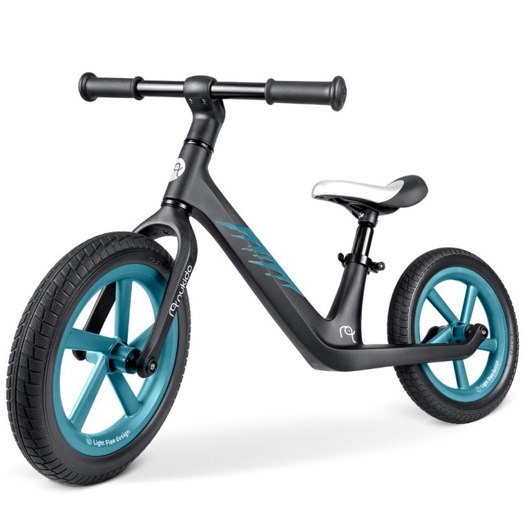 Nukido, Light Flee, rowerek biegowy dla dzieci, czarny